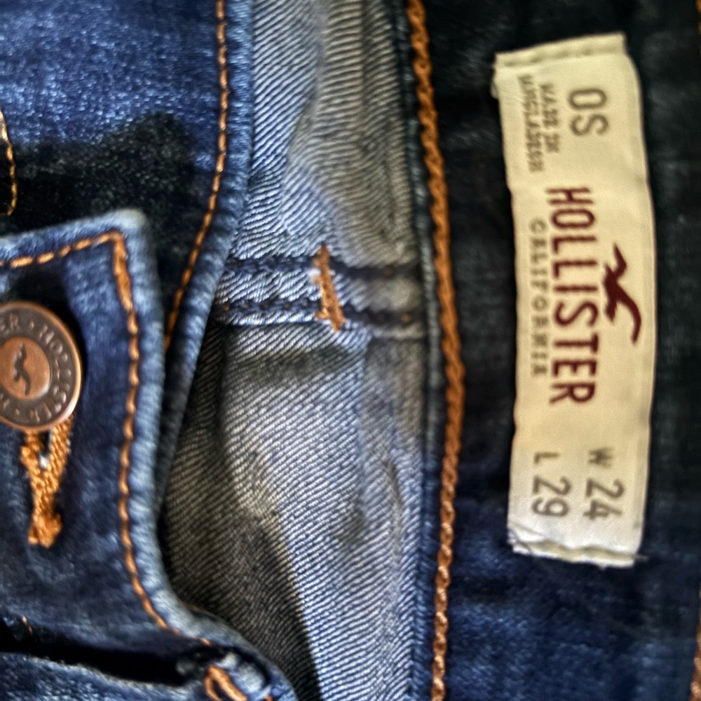 Hollister Blue Skinny Jeans Classic Denim Style